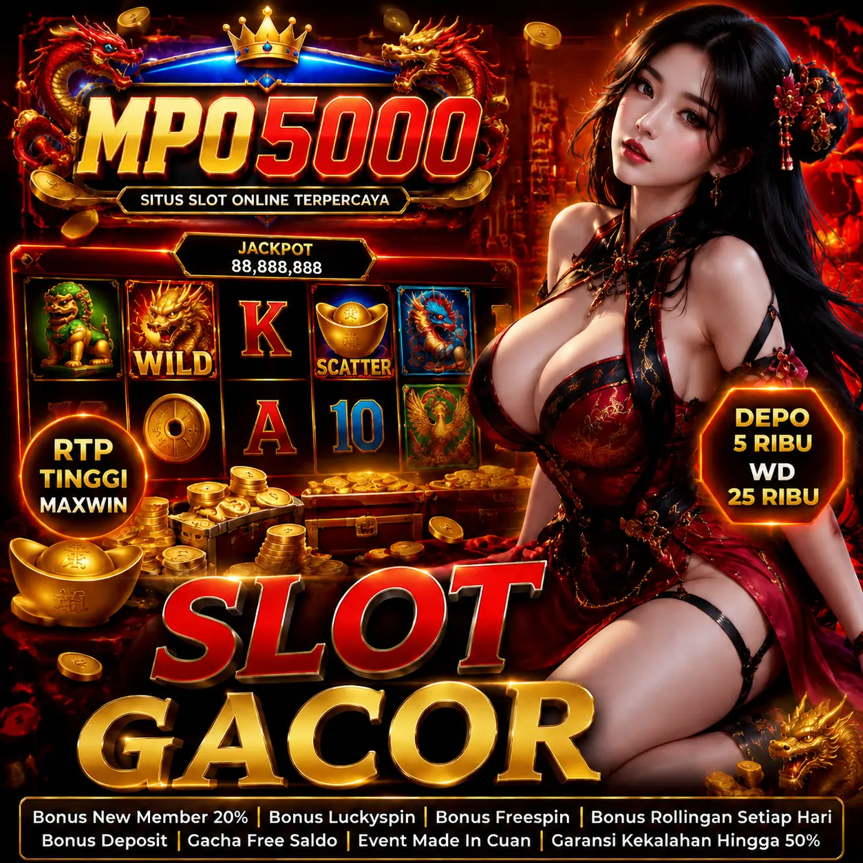 MPO5000 Link Hari Ini Slot Gacor Pilihan Provider Utama